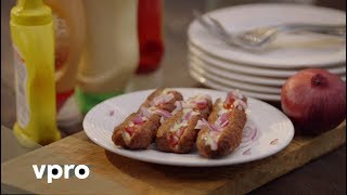 Recept Home made frikandel uit Koken met Van Boven [upl. by Duma]