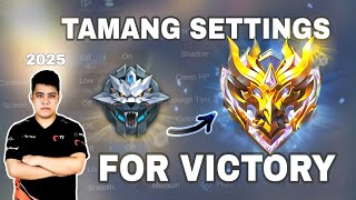 2025 CORRECT SETTINGS MOBILE LEGENDS  FULL TUTORIAL [upl. by Shirley]