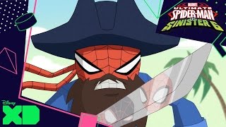 Ultimate SpiderMan Vs The Sinister Six  Pirate SpiderVerse  Official Disney XD UK [upl. by Hagi]