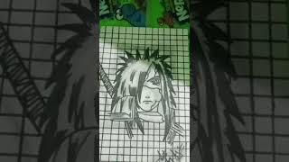 How to draw madara drawing ✏️💐🙏 [upl. by Nagiem]