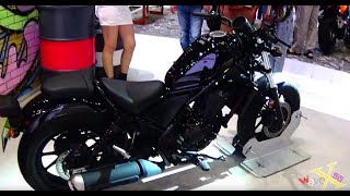 Honda Rebel 300  Walkaround  VMS 2017 [upl. by Guilbert397]