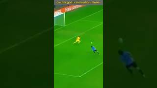 why cavani goal celebration alone [upl. by Adnarim]