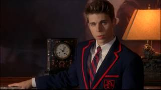 Glee  Blaine meets Hunter and tells him hes not going to rejoin the warblers 4x07 [upl. by Blus]