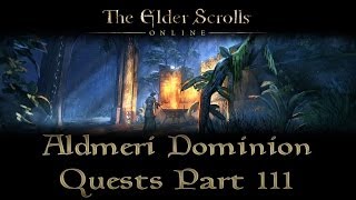 ESO  Aldmeri Dominion Quests  Part 111  Greenshade Part 26  Museum of Wonder and Antiquities [upl. by Naffets]