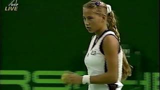 Martina Hingis vs Anna Kournikova 1998 Filderstadt Highlights [upl. by Ailemaj]