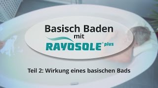 Basisch Baden Teil 2 Wirkung eines basischen Bads [upl. by Akimahs]