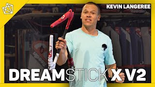 First Look At The New Reedin Dreamstick X V2 Featuring Kevin Langeree  Kitemana Overview [upl. by Anilra]