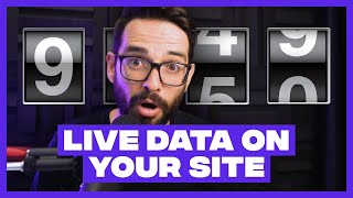 How You Can Add LIVE DATA to Your Webflow Site Super Cool  Full Guide [upl. by Ardaid]