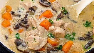 Blanquette de poulet si délicieuse que vous pouvez la cuisiner tous les jours Recette simple [upl. by Oap]