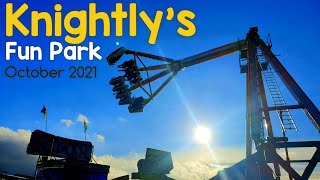 Knightlys Fun Park  Towyn North Wales  October 2021 [upl. by Einnaej]