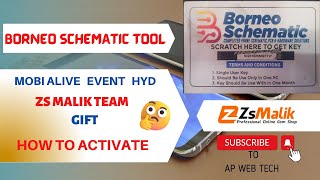 Borneo schematic tool activation code Free From zs Malik [upl. by Lief199]