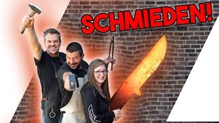 Messer Schmiedekurs mit Verlockungen [upl. by Chantalle995]