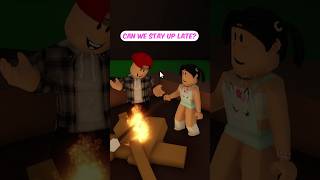 Never take TODDLER camping  roblox brookhaven shorts [upl. by Harriet]