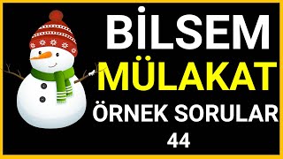 Bilsem Mülakat  Genel Yetenek Soruları  Görsel Yetenek  44 [upl. by Weidner]