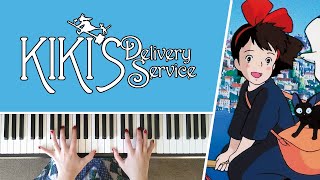 A Town with an Ocean View  Kikis Delivery Service STUDIO GHIBLI  PIANO COVER [upl. by Eiramenna]