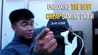 THE HOMALL SRACER CHAIR  UNBOXING THE CHEAPEST GAMING CHAIR [upl. by Platus]