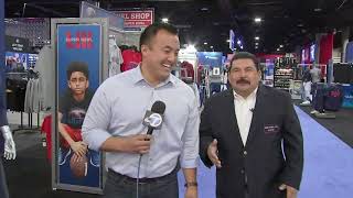 Guillermo from quotJimmy Kimmel Livequot in Atlanta for Super Bowl festivities  ABC7 [upl. by Toll]