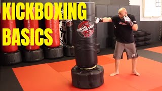 KICKBOXING FUNDAMENTALS Basic Kickboxing Techniques To Get You Started [upl. by Winn571]