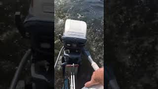 My first time working on an outboard motor  1965 Evinrude Fisherman [upl. by Eatnoed721]