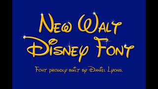 A Brief History of the Waltograph Disney Typeface [upl. by Omidyar]