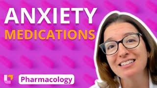 Anxiety Medications  Pharmacology  Nervous System  LevelUpRN [upl. by Rhoda]