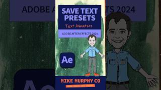 Save Text Animation Presets in After Effects [upl. by Enihpets]