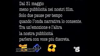 31 MAGGIO 1989  Avviso Riduzione Pubblicitaria nei FILM [upl. by Wendelina]