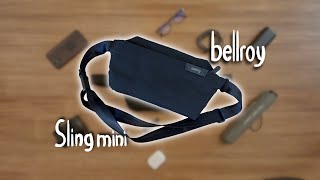 BELLROY SLING MINI  Killer Minimalist Sling  Backpackingvol79 [upl. by Terryl]