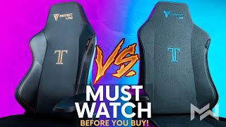 Secretlab SoftWeave VS PU Leather  REAL LIFE Comparisons [upl. by Redneval]