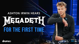 Ashton Irwin Hears Megadeth For The First Time [upl. by Ylahtan]