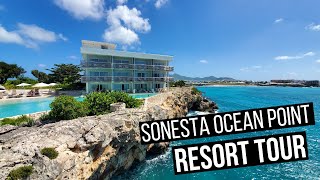 Sonesta Ocean Point Resort Tour 2020  Adults Only Resort St Maarten [upl. by Fiedling]