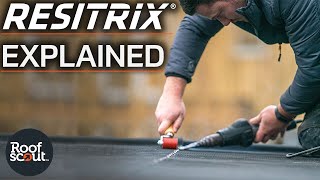 An EPDM Rubber Roof With A Modified Bitumen Backing What Is Resitrix [upl. by Esilehs]