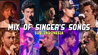 TOP 10 Famous Male Singers In One Song  Live Performance 1 [upl. by Algar199]