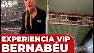 EXPERIENCIA VIP en el BERNABÉU ALUCINEN [upl. by Anallese76]