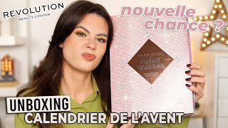 UNBOXING Calendrier de l’avent REVOLUTION full make up 49€ [upl. by Lachance195]