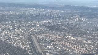 Landing at LAX HD  Final Approach  American Airlines B737 from Chicago O’Hare [upl. by Darla]