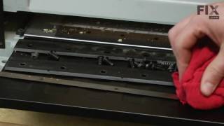 Delta Planer Repair – How to Replace the Knives [upl. by Ogram986]