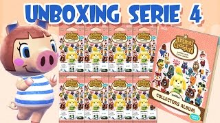 UNBOXING CARTAS AMIIBO SERIE 4  ANIMAL CROSSING [upl. by Cassilda]