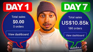 How To Start Dropshipping on Shopify in 2023 For BEGINNERS [upl. by Ahsaelat]