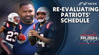 Jacoby Brissett Starting QB ReEvaluating Patriots Schedule  Foxboro Rush Ep 54 [upl. by Analad505]