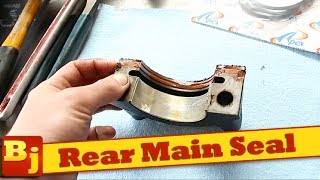 How To Fix a Rear Main Seal and Oil Pan Gasket Leak [upl. by Apple]