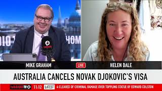 Should Novak Djokovic be deported from Australia  Mike Graham and Helen Dale [upl. by Elacim]