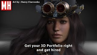 Get your 3D portfolio right and get hired [upl. by Adnuhsed]