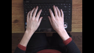 Typing Comfortably Part 3 the best hand and forearm movements for typing [upl. by Gae]