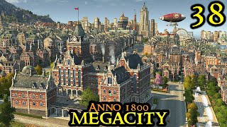 CHRISTMAS MARKET  Anno 1800 MEGACITY  ULTRA Hard amp 120 Mods  ALL DLCs  Part 38 [upl. by Dranyar]