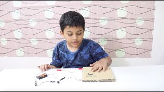 How To Make A Burglar Alarm  Science Projects For Kids  Home Made Science Projects  Easy Projects [upl. by Brendan]