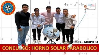 CONCURSO HORNO SOLAR PARABOLICO  S03G04 [upl. by Anitselec]