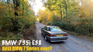 BMW 735i E38  On the road in this modern 90’s classic [upl. by Sink]