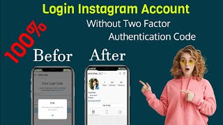 How to recover Instagram account without two factor authentication Code  Instagram Account Recovery [upl. by Strohl]