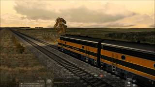 Train Simulator 2013  EMD F7 Great Northern [upl. by Aronoh]